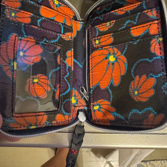 Sakroots Multicolor Bird Pattern Wristlet - Picture 6 of 9